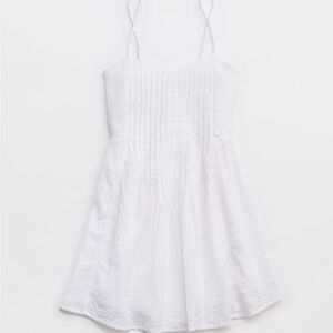 Aerie Eyelet Mini Dress
